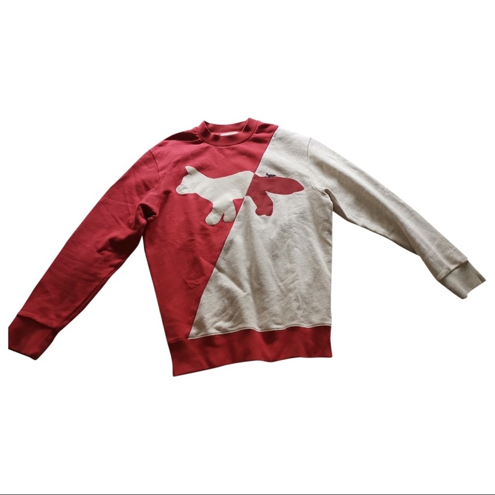 Maison Kitsune fox sweater